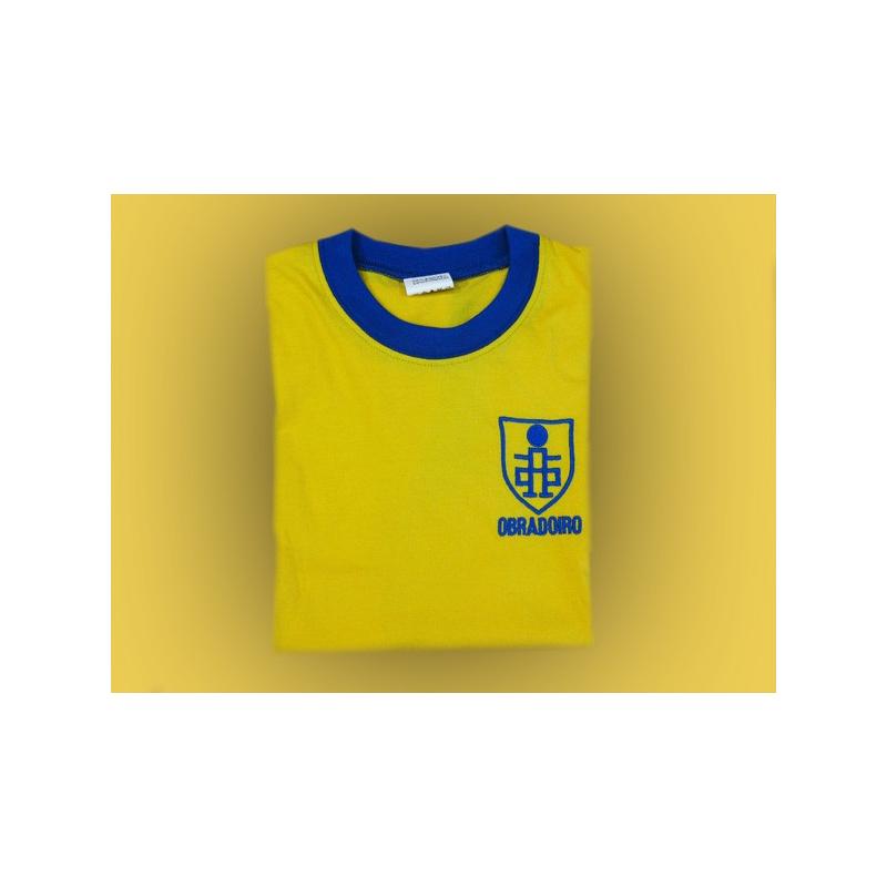 Camiseta deporte colegio Obradoiro